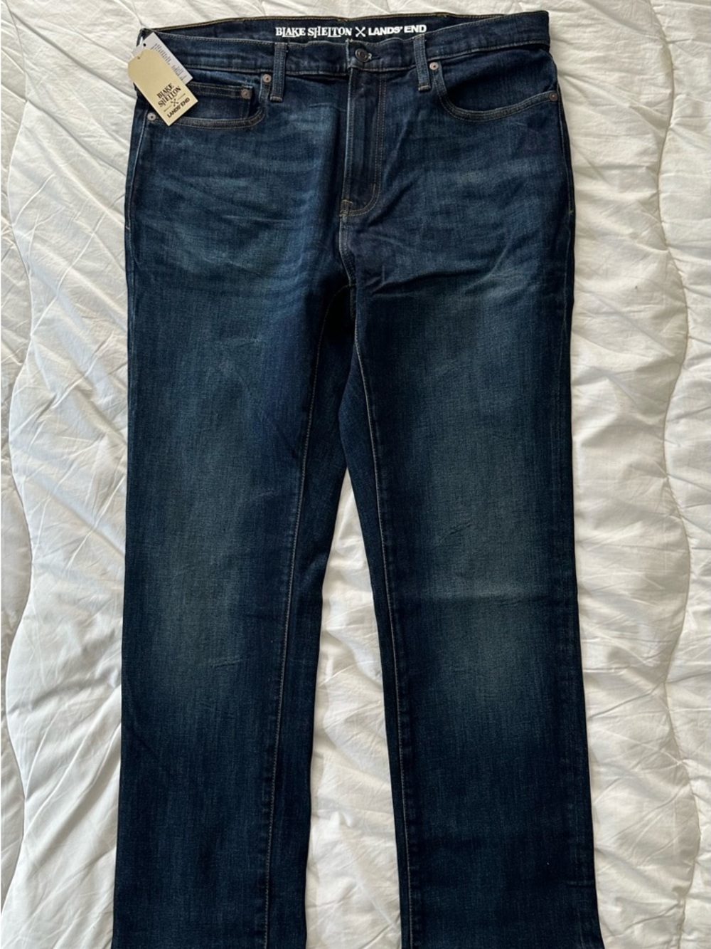 NWT Blake Shelton Land’s End Men’s On-Stage Boot Cut Jeans